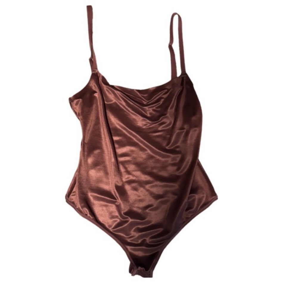 Never worn brown Skims bodysuit
